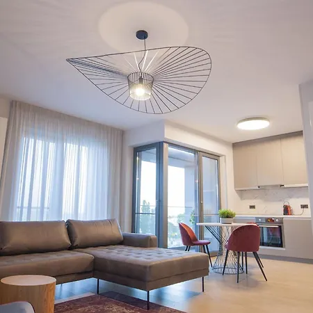 Daire Shades Of Grey 124 - Cloud9 - Pipera - Floreasca - Barbu Vacarescu Area *