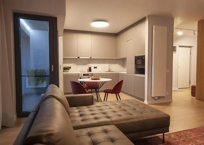 Apartament Shades Of Grey 124 - Cloud9 - Pipera - Floreasca - Barbu Vacarescu Area *