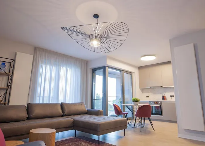 Apartament Shades Of Grey 124 - Cloud9 - Pipera - Floreasca - Barbu Vacarescu Area *